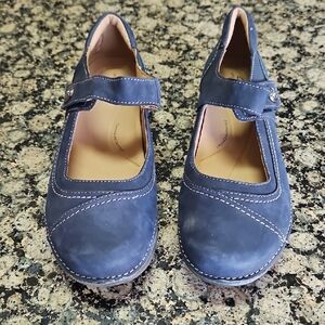 Blue Mary Jane Shoes